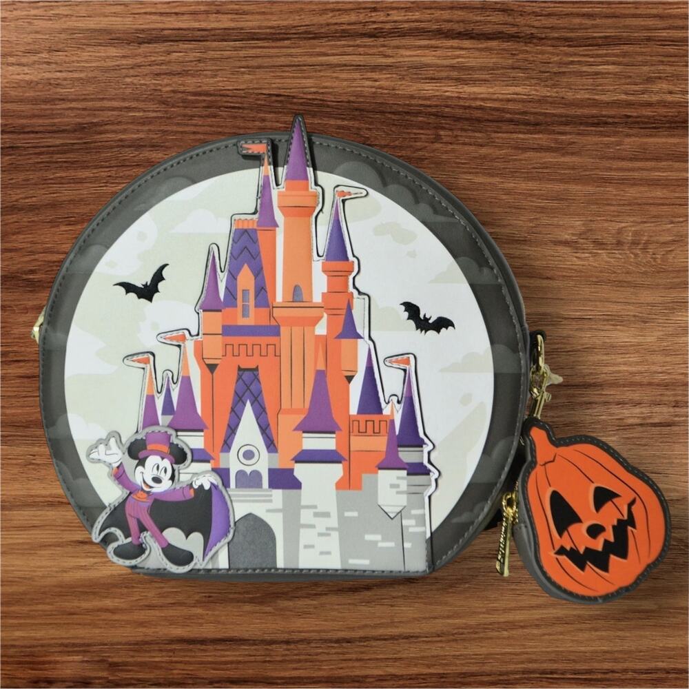 NWT Disney Parks Loungefly Disney Mickey's Not-So-Scary Halloween Party Backpack